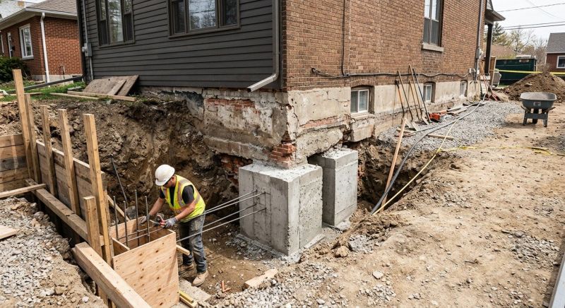 Structural Underpinning in Matawan, NJ
