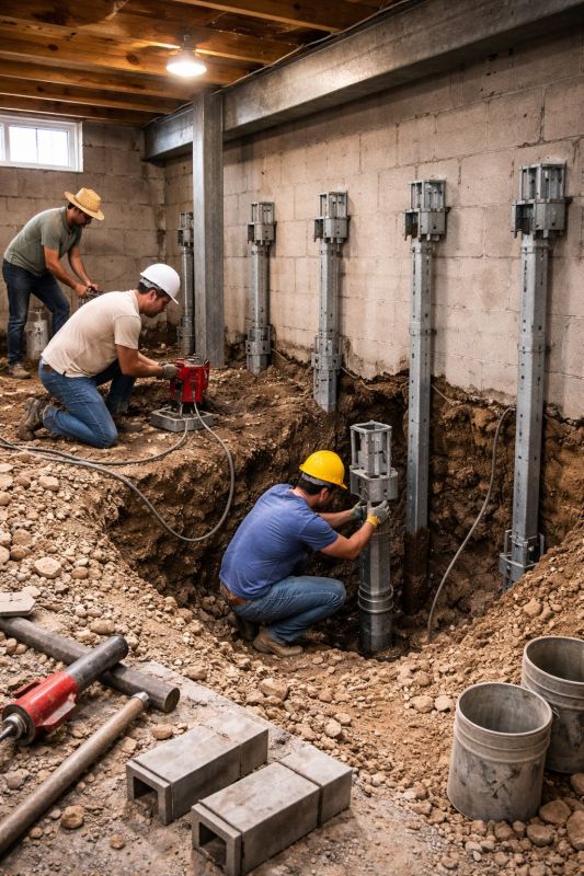 Structural Underpinning in Matawan, NJ