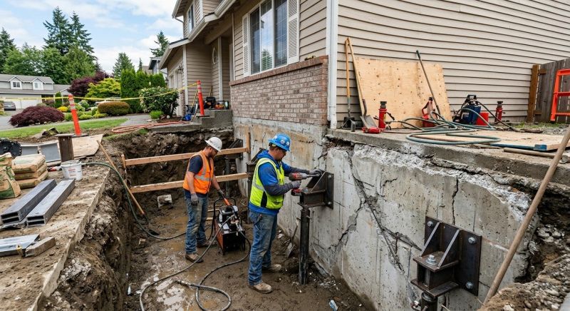 Foundation Structural Repair in Red Bank, NJ